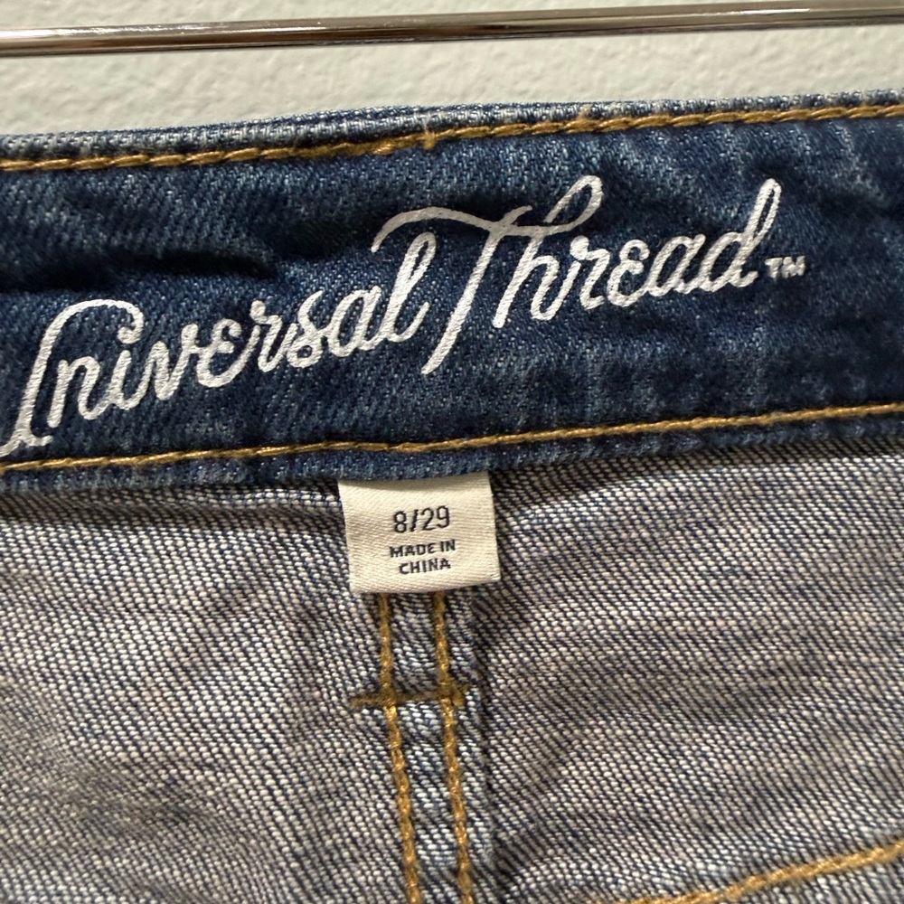 Universal Thread Blue Denim Mini Skirt - Picture 4 of 8